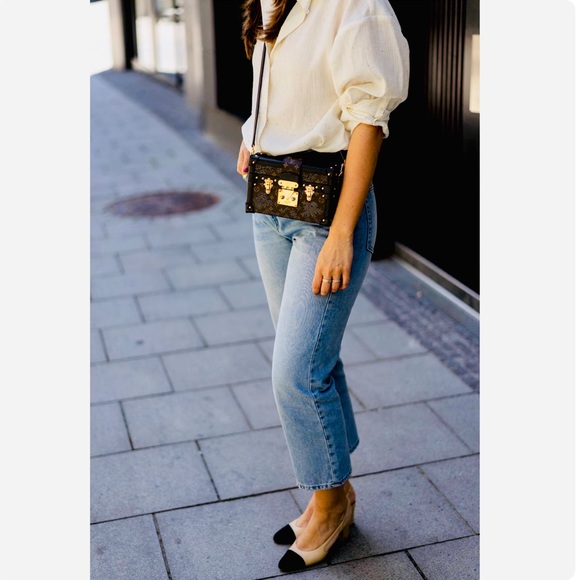 Petite Malle 2021 LV Louis Vuitton Handbag Crossbody Clutch Logo FULL SET ! - Picture 8 of 16